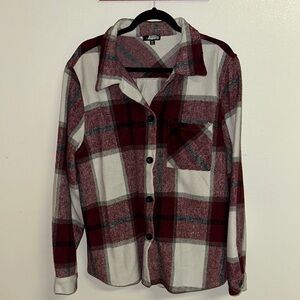 Flannel button down